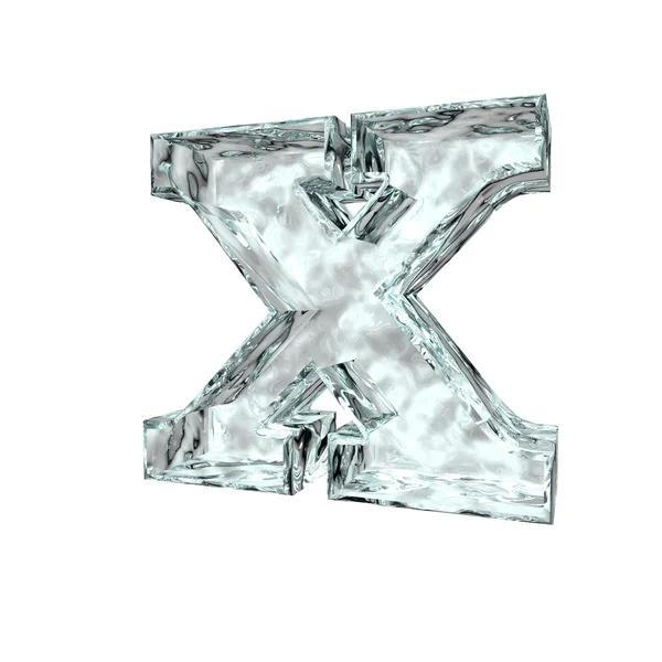 Mrożone x — Zdjęcie stockowe