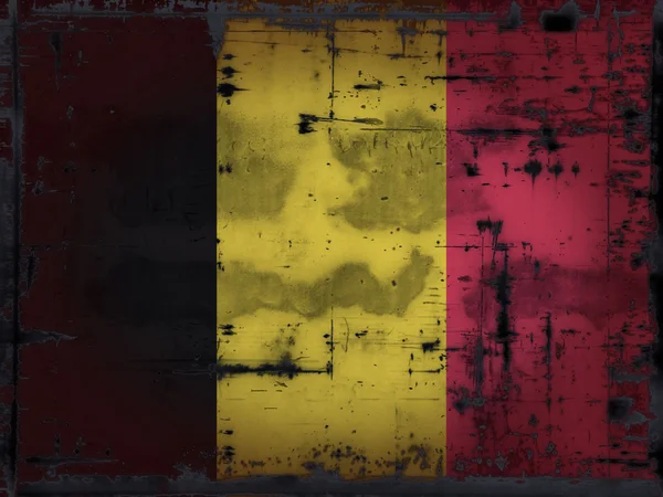 Grunge Belgien — Stockfoto
