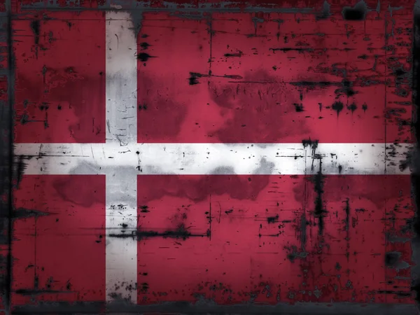Grunge Dánsko — Stock fotografie