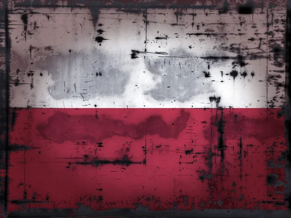 Grunge-Poland — Stockfoto