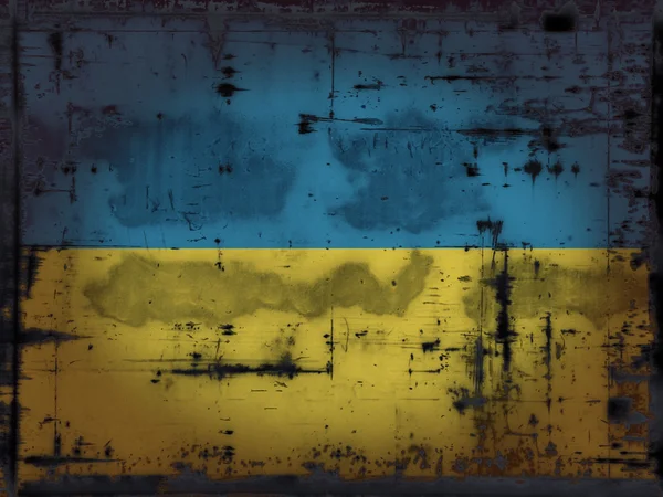 Grunge Ukrayna — Stok fotoğraf