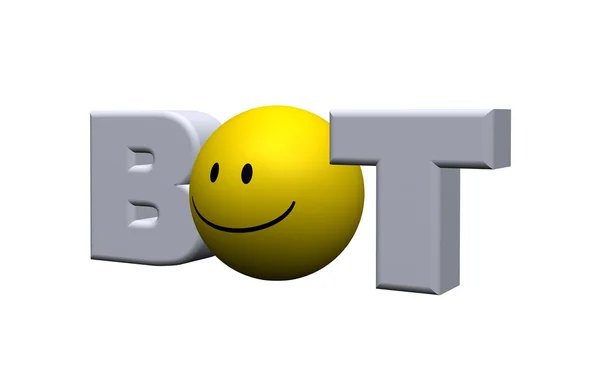 インターネットのボット — ストック写真