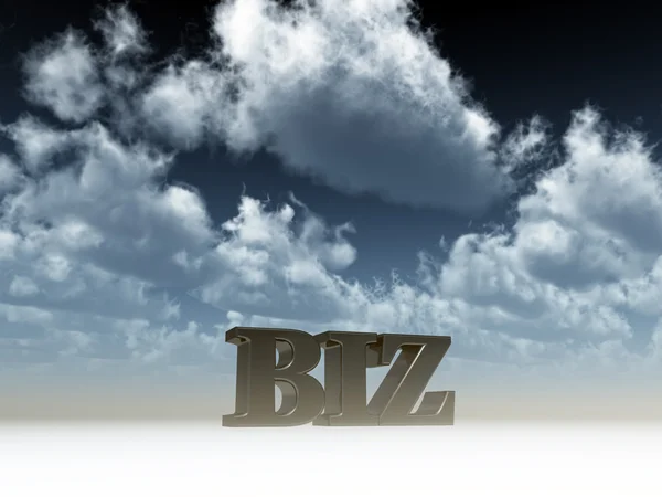 Biz domain — Stockfoto