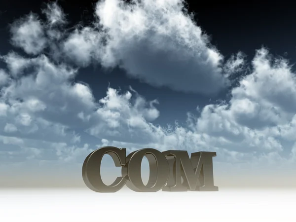 Com domain — Stock Photo, Image