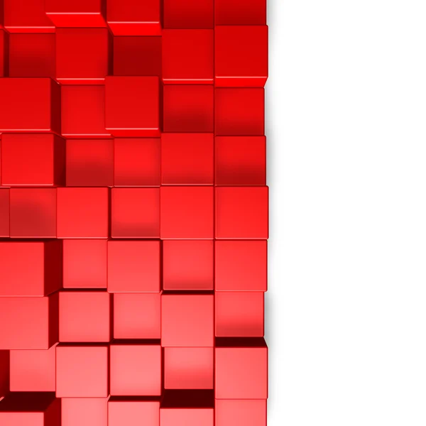 Kırmızı küpler — Stok fotoğraf