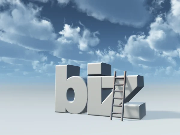 Biz domain — Stockfoto