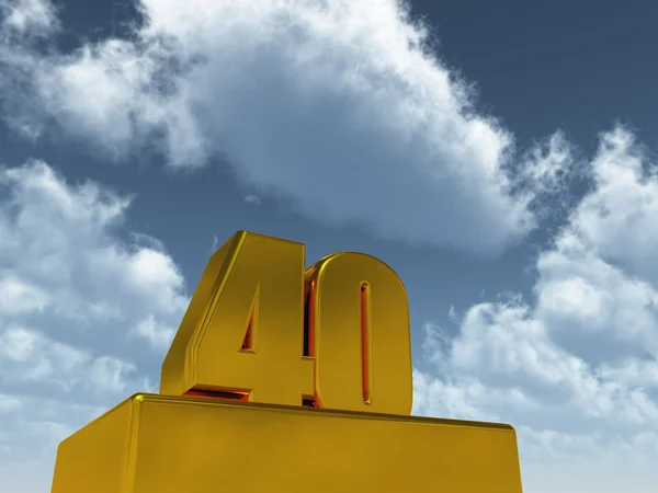 40 — Fotografia de Stock