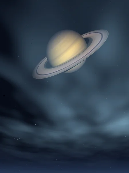 Сатурн — стокове фото