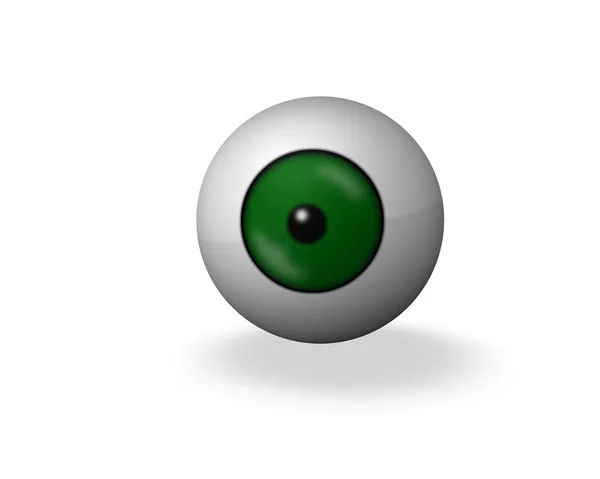 Olho verde — Fotografia de Stock