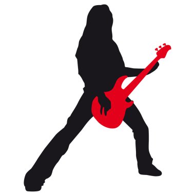 Guitar hero clipart