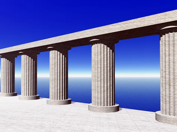 stock image Pillars