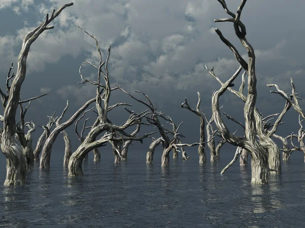 stock image Dead trees