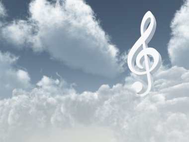 Heavenly sound clipart