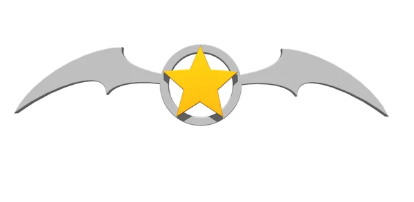 Star bat — Stock Photo, Image