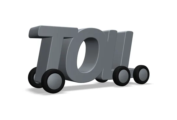 Toll — Stock Photo, Image