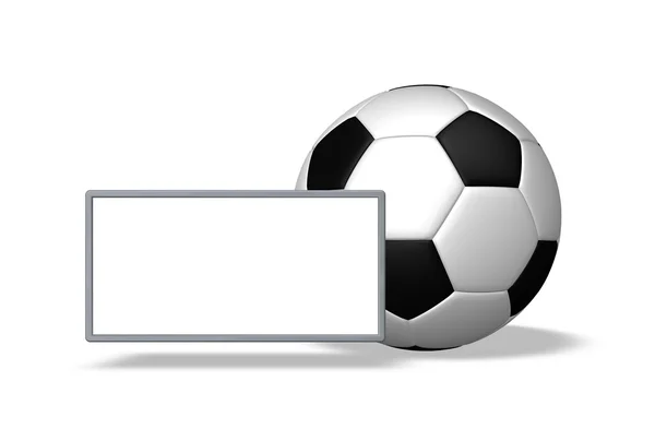 Soccer card — Stock Photo, Image