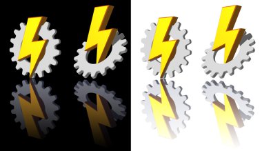 Gear - flash clipart