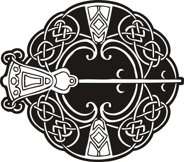 ケルト族の装飾品 — ストックベクタ