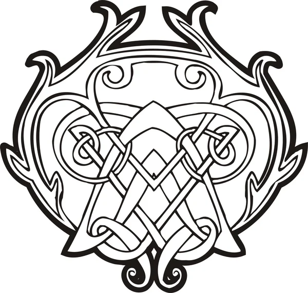 Ornamentos celtas — Vetor de Stock
