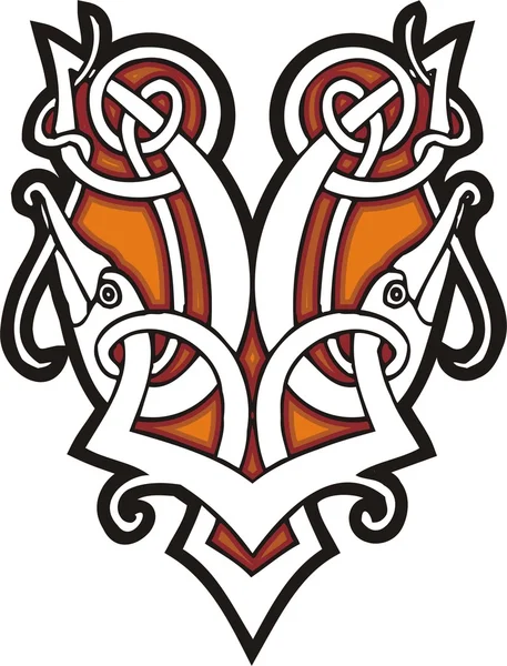 Ornamenti celtici — Vettoriale Stock