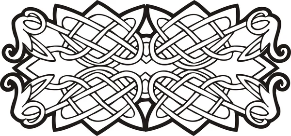 traditional celtic dragon knot