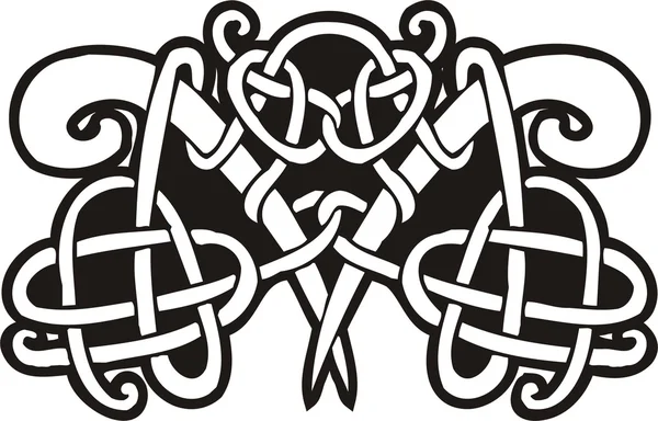 Ornamenty celtyckie — Wektor stockowy