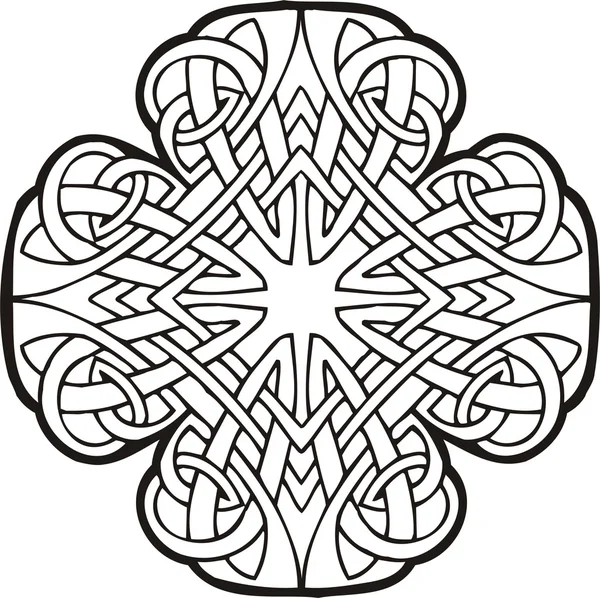 Ornamen Celtic - Stok Vektor