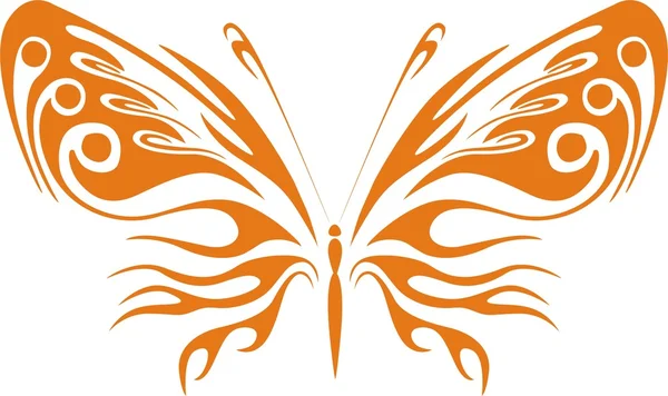 Ilustracja wektorowa motyl — Wektor stockowy
