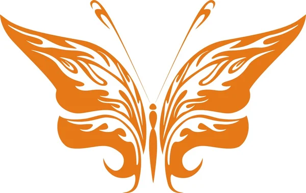 Motýl vektorové ilustrace — Stockový vektor