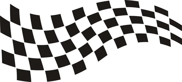 Bandera de carreras — Vector de stock