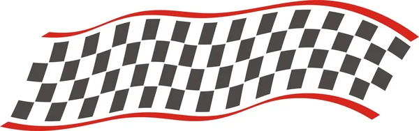 Bandeira de corrida — Vetor de Stock