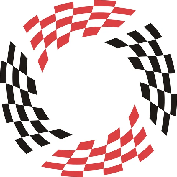 Racing flag — Stock Vector