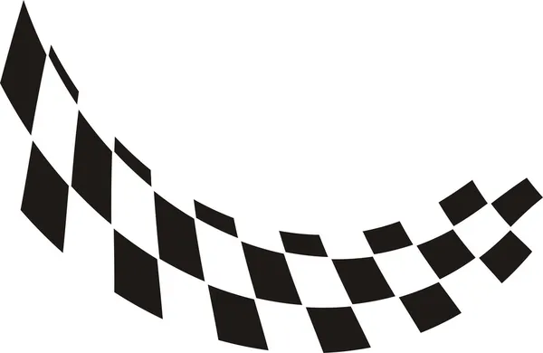 Závodní vlajka — Stockový vektor