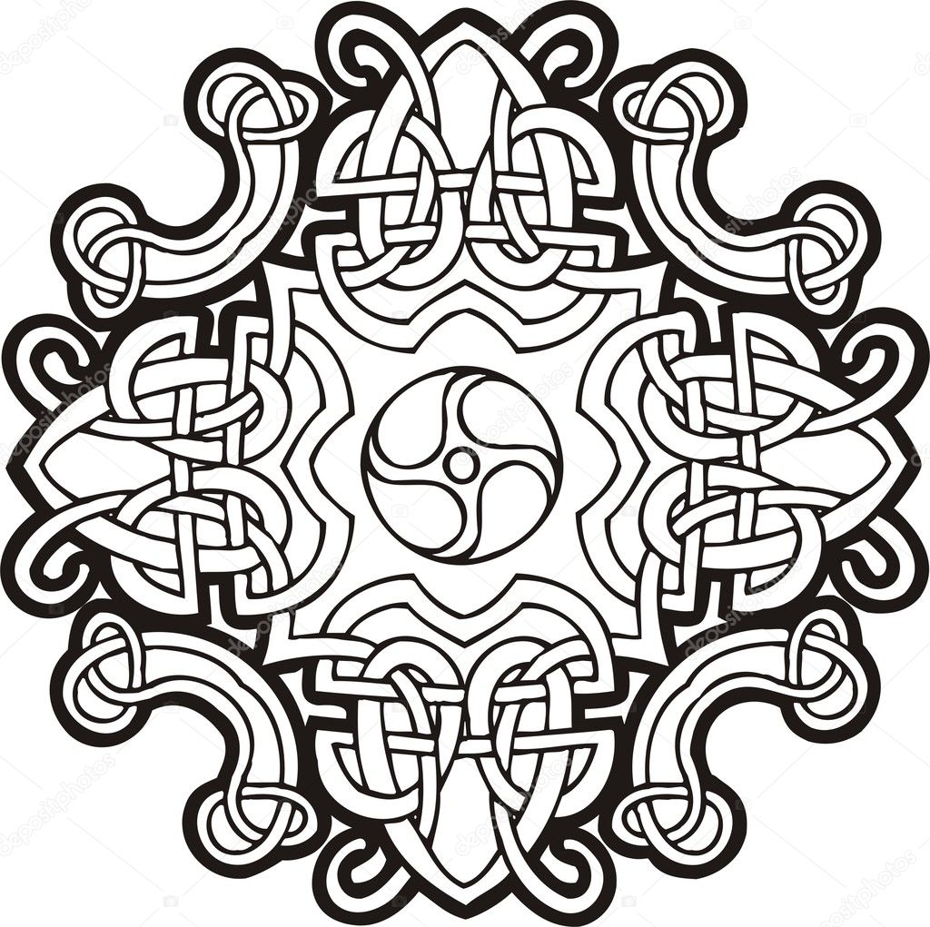 Celtic Ornaments Stock Vector Image By ©RazaStock #1538823