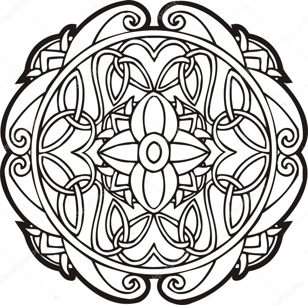 Download Celtic Ornaments — Stock Vector © RazaStock #1538896