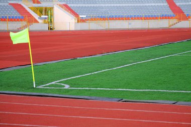 stadyum - bayrak futbol sahası