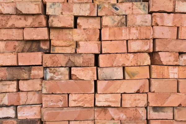 빈티지붉은 벽돌 벽 — 스톡 사진