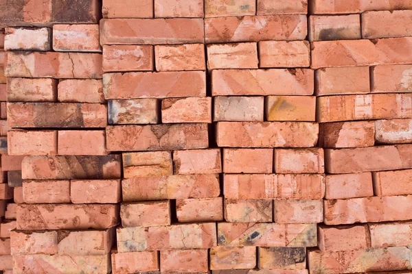 빈티지붉은 벽돌 벽 — 스톡 사진