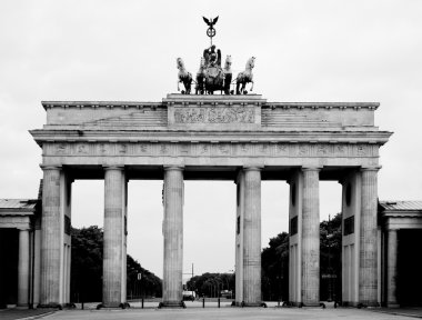 Brandenburg Gate in Berlin clipart