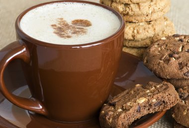 Coffee and cookies clipart