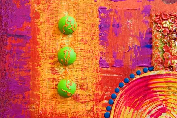 Colorfull arte abstrata — Fotografia de Stock