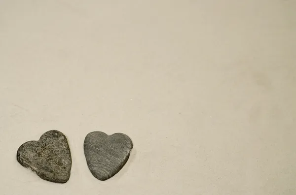 Sten hjärtan — Stockfoto