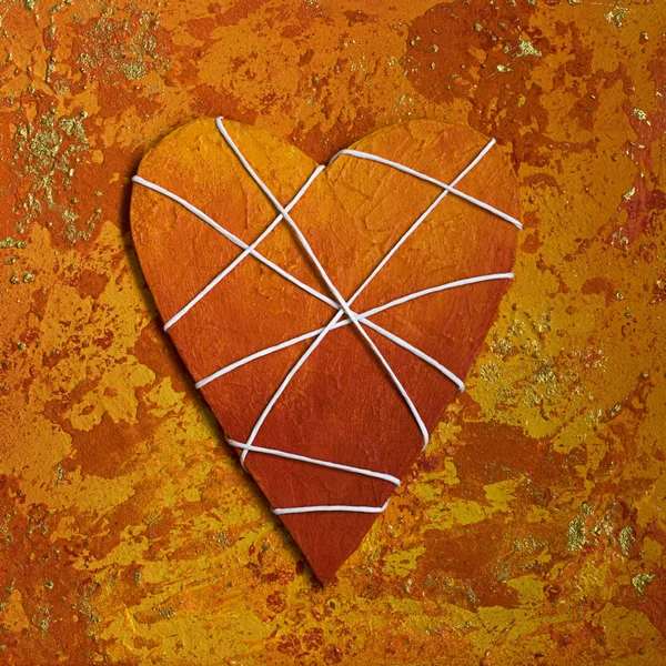 Произведения искусства с сердцем — стоковое фото