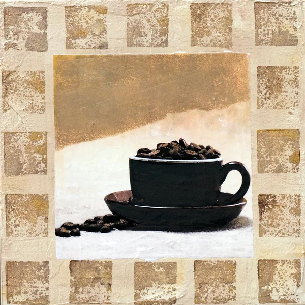 Kaffee-Illustration — Stockfoto