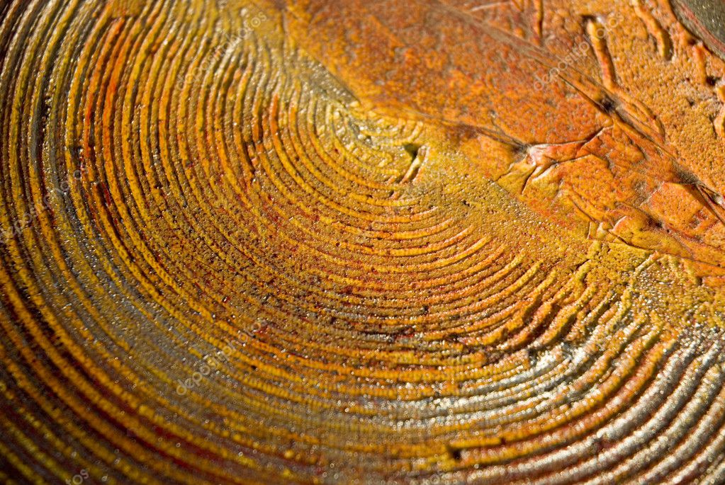 Abstract painting orange and brown — Stock Photo © Anegada 1540615