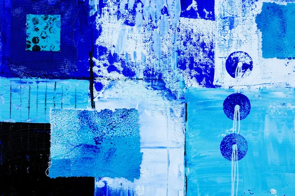 Blauer Kunsthintergrund — Stockfoto