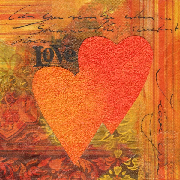 Collage d'amore — Foto Stock