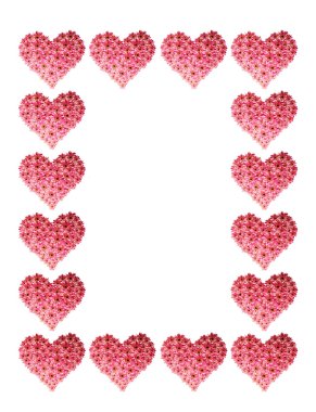 Flower heart clipart