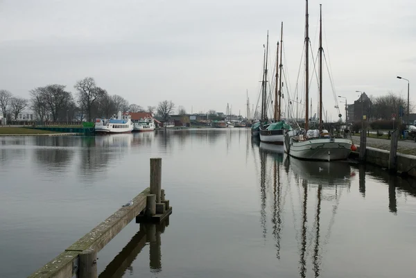 Greifswald 海港 — 图库照片