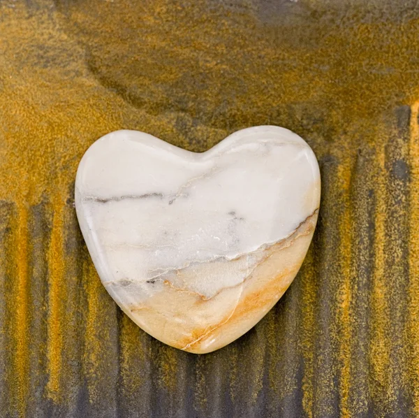 Hearts on rust — Stock Photo, Image